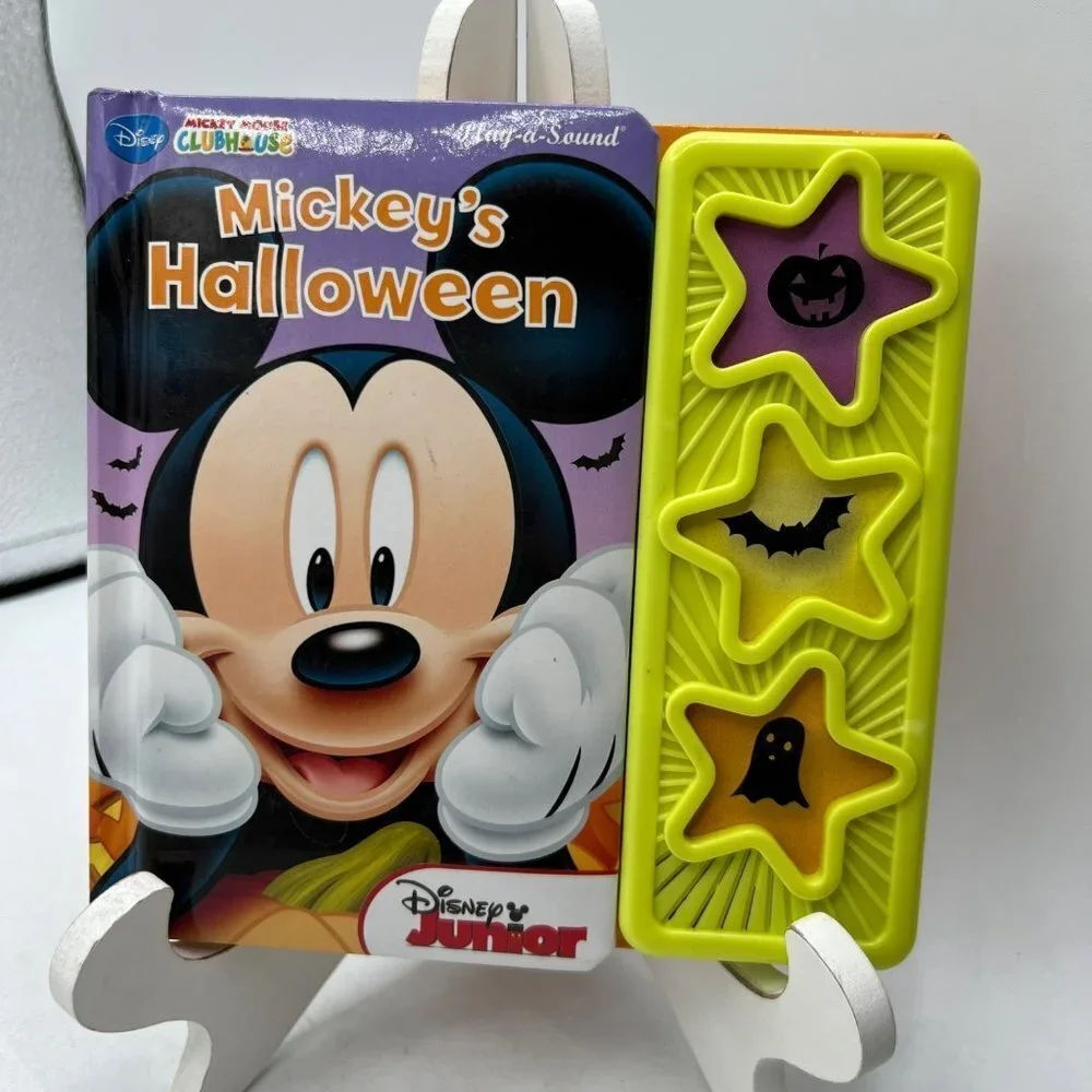 VGUC Disney Mickey Mouse Clubhouse Mickey's Halloween Play-a-Sound board book